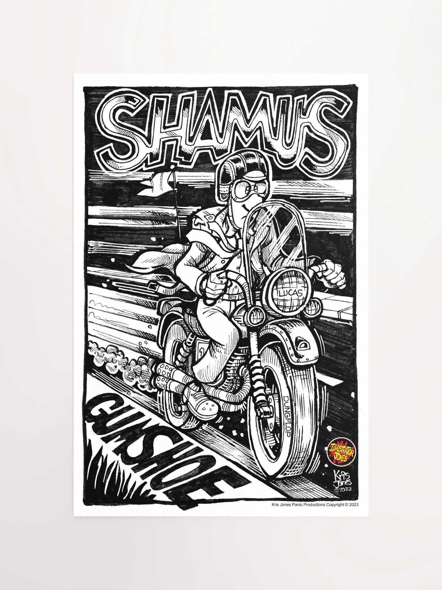 Shamus Gumshoe MONSTER HUNTER! POSTER product image (4)