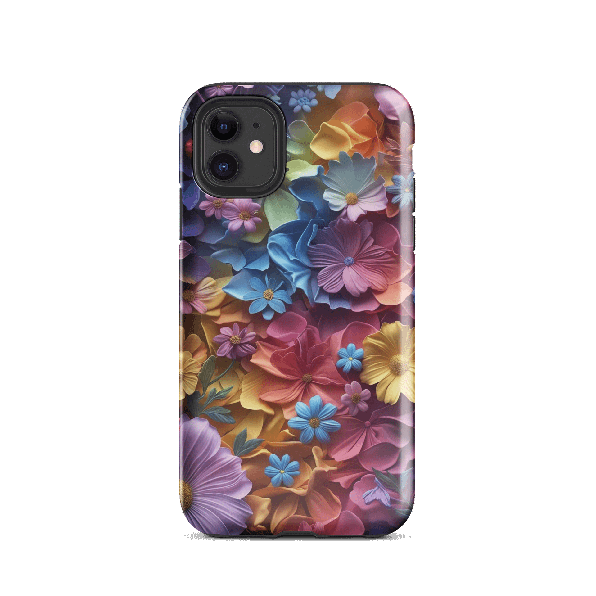 Floral Burst Tough iPhone Case product image (2)