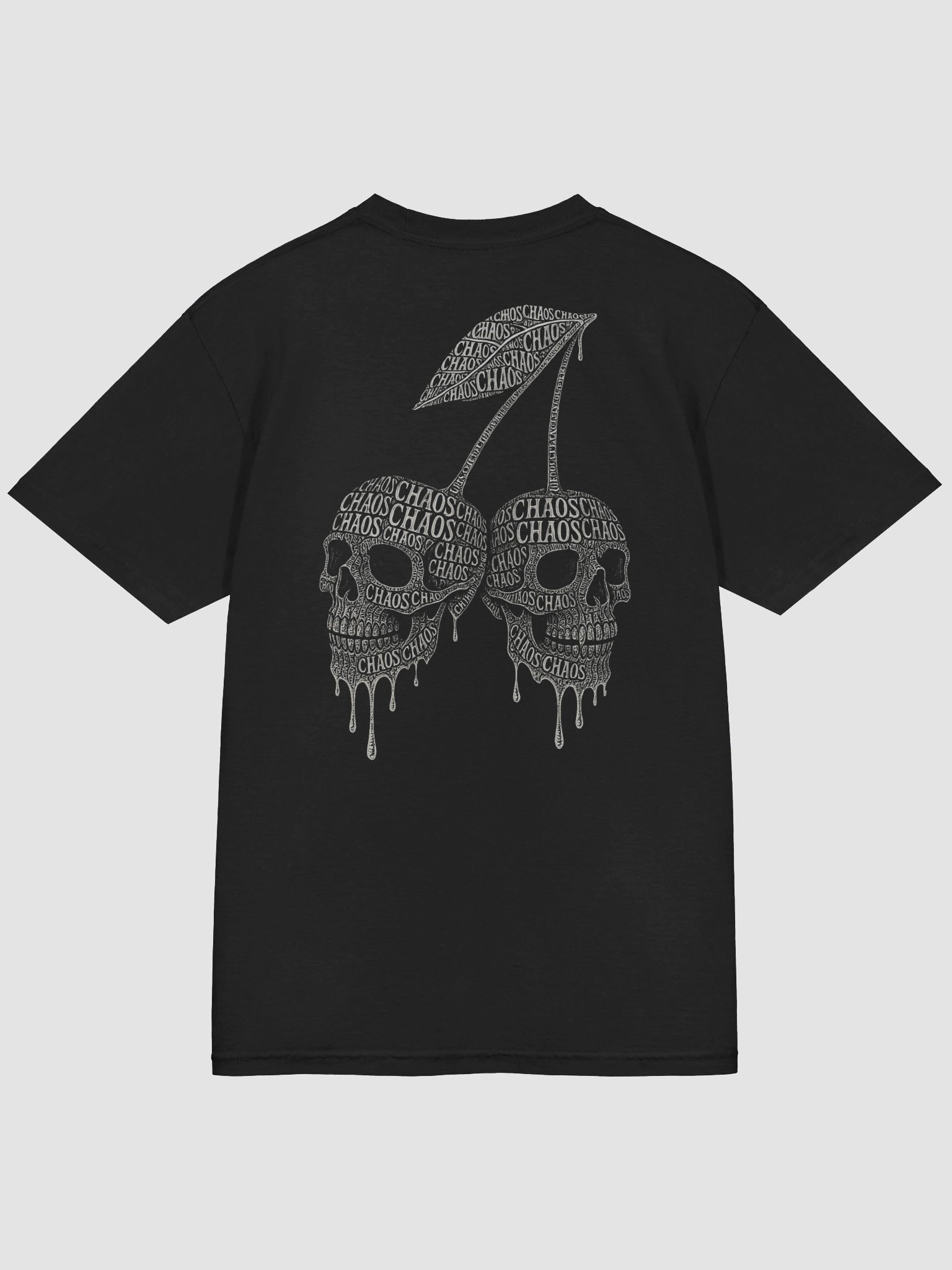 Chaos cherry backprint T- product image (4)
