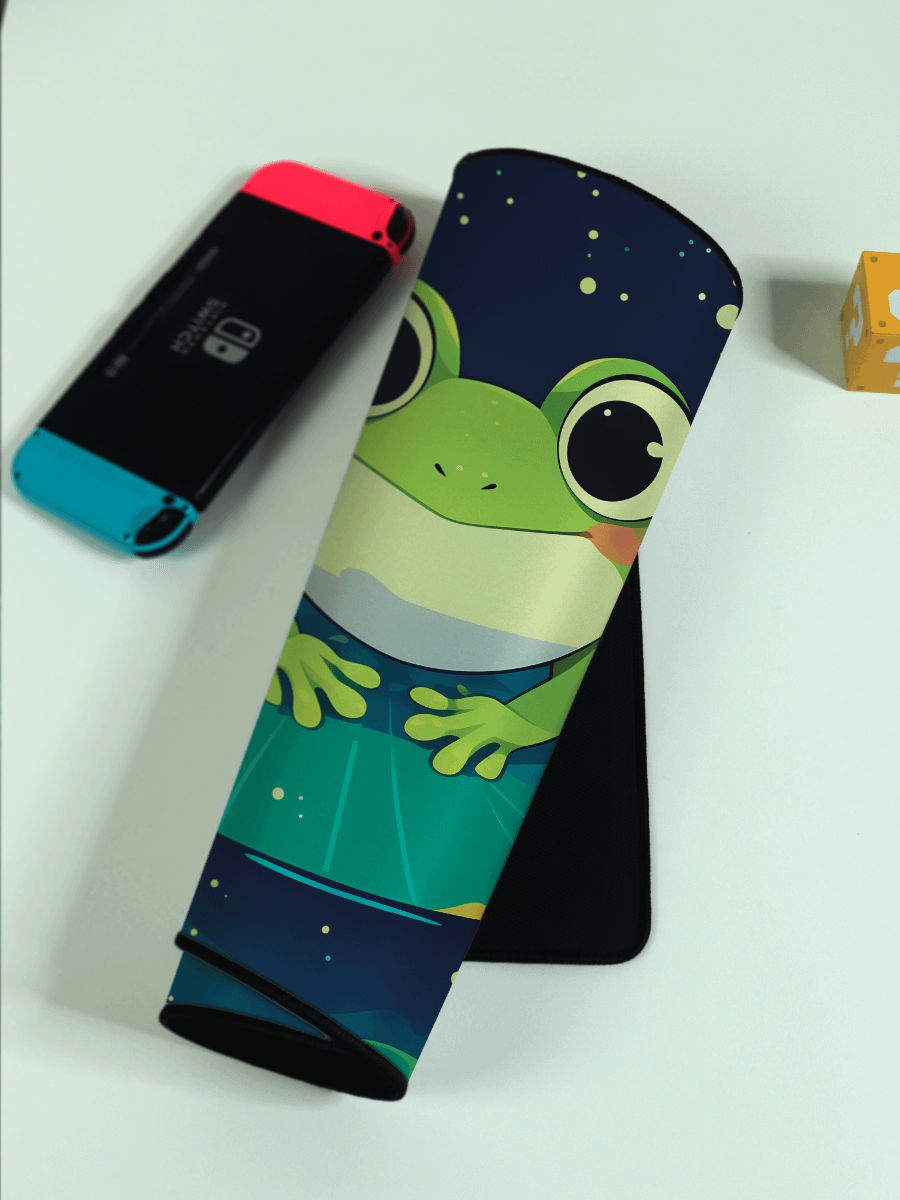 frog on lilypad mousepad product image (7)