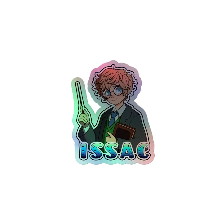 Issac - Holo sticker product image (1)