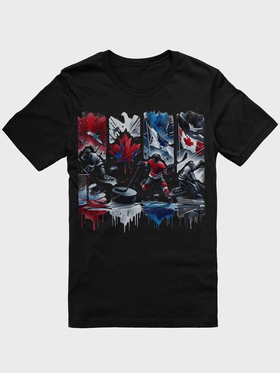 Dynamic Ice Hockey Action T-Shirt product image (1)