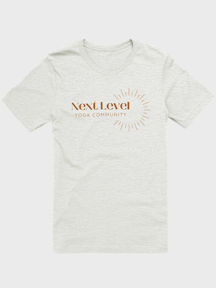 Next Level Yoga Community Logo Unisex Lightweight T product image (1)