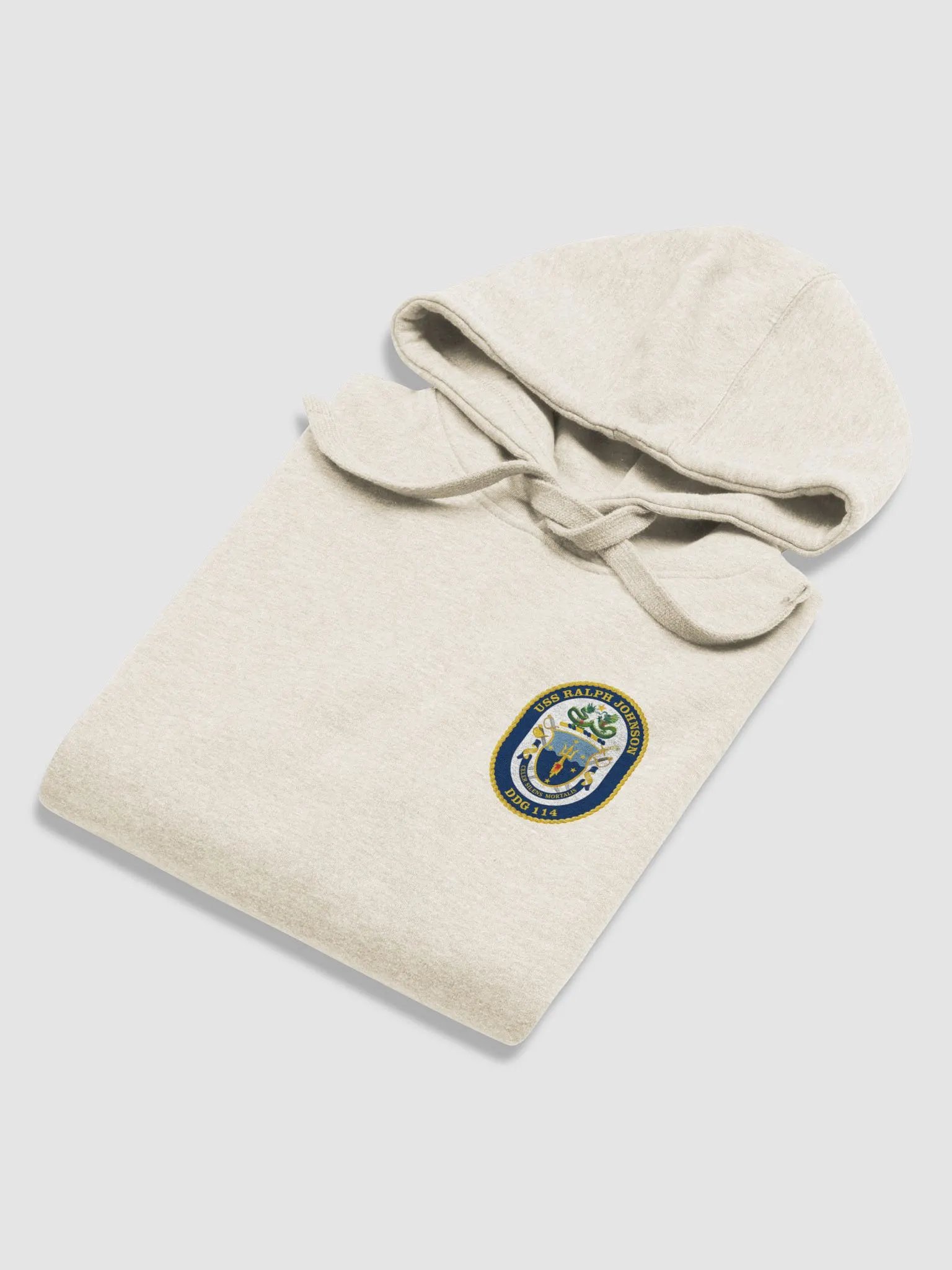 USS Ralph Johnson DDG 114: Hooded Sweatshirt product image (58)