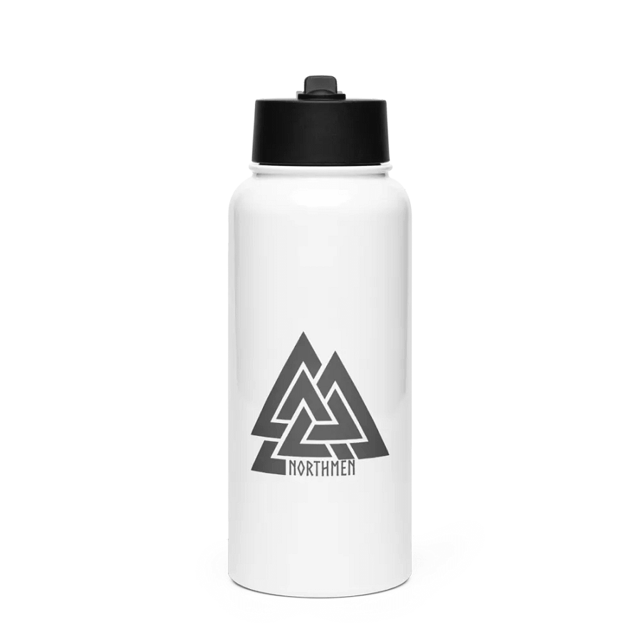 The Northmen - Grey Stylish - Bottle w/ Straw product image (1)