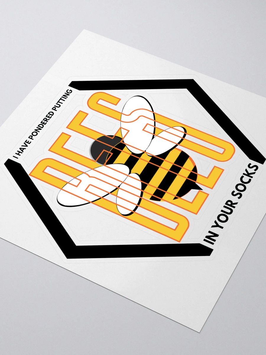 Bees in Your Socks Sticker product image (3)