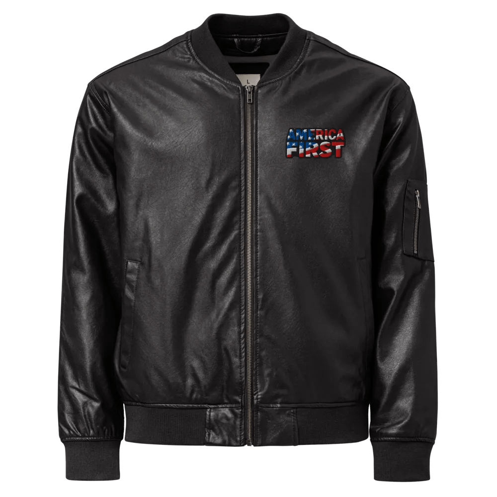 Bomber Jacket: America First product image (1)