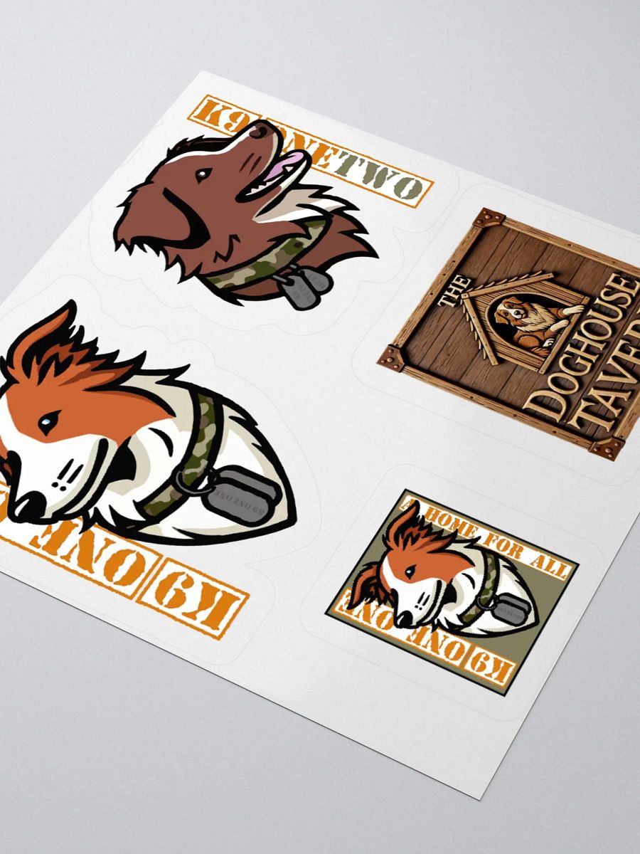 K9 One/Two and Podcast Sticker Set product image (8)