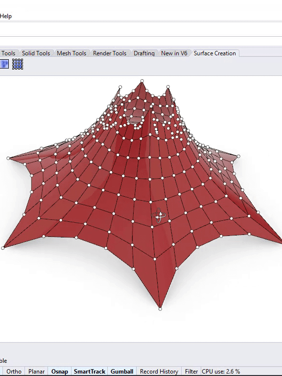 Kangaroo Parametric Tensile Structure Design Grasshopper Rhino Files Download product image (1)