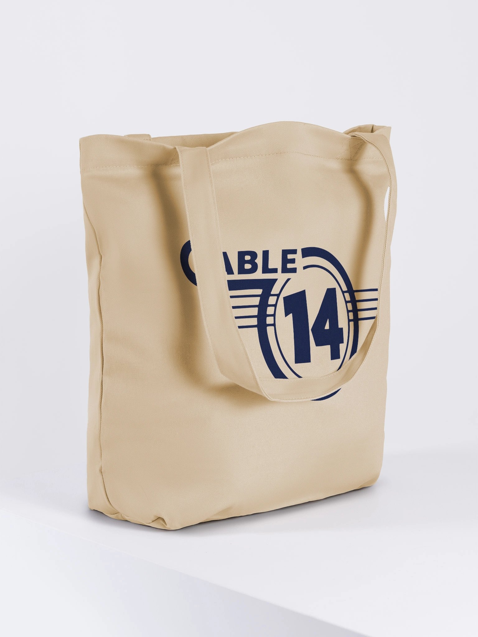 CABLE 14 Vintage Logo Eco Tote Bag product image (4)