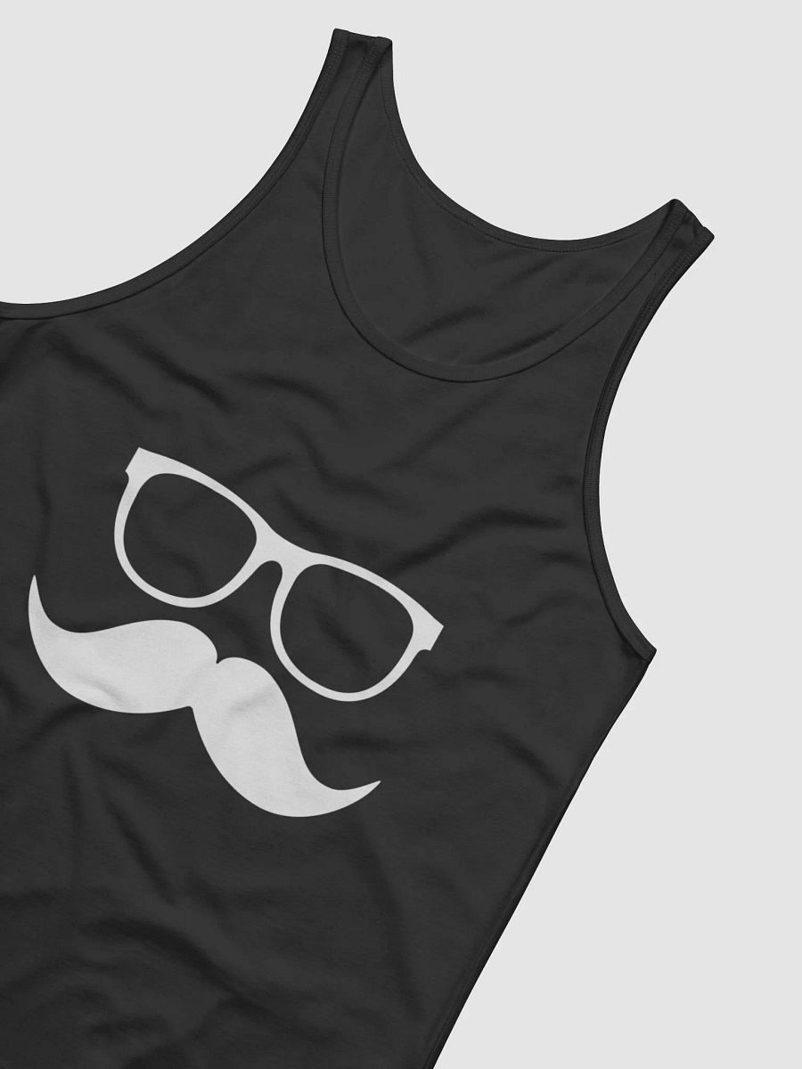 White Moofstache Tank product image (12)
