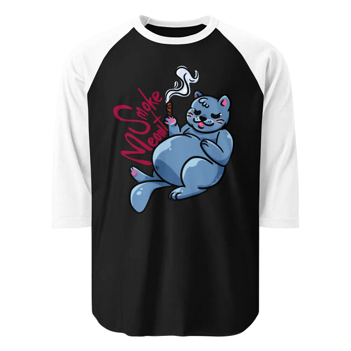 Phatty Boom Boom Kitty - Raglan T product image (1)