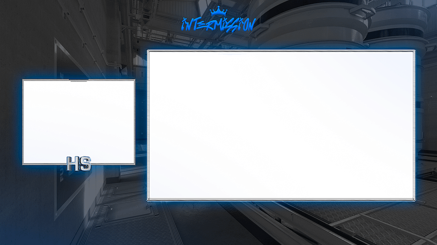 Metallic Webcam Overlay with logotype product image (3)