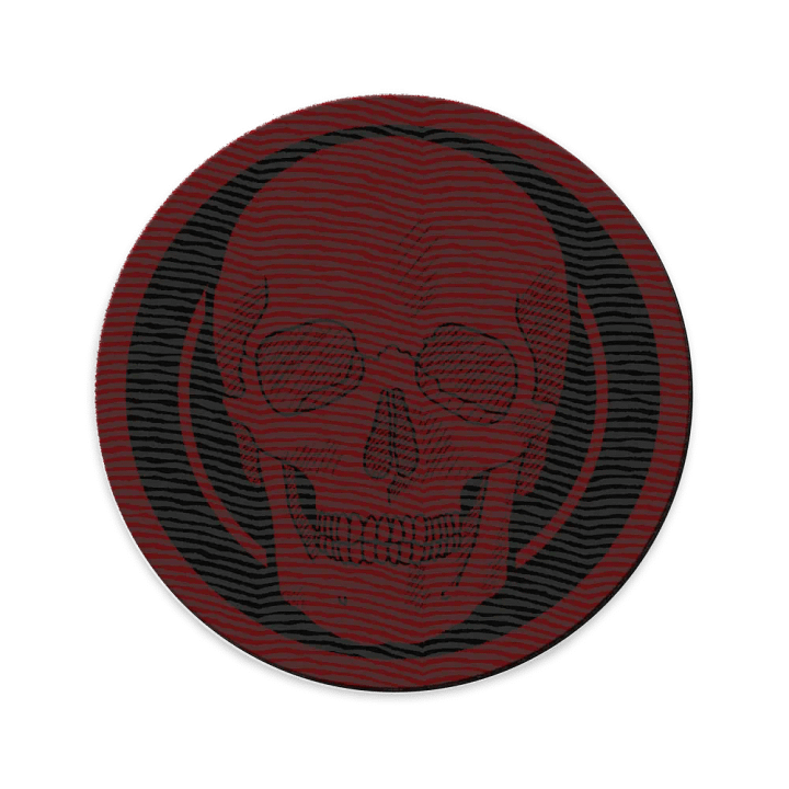 Red skull patch product image (1)