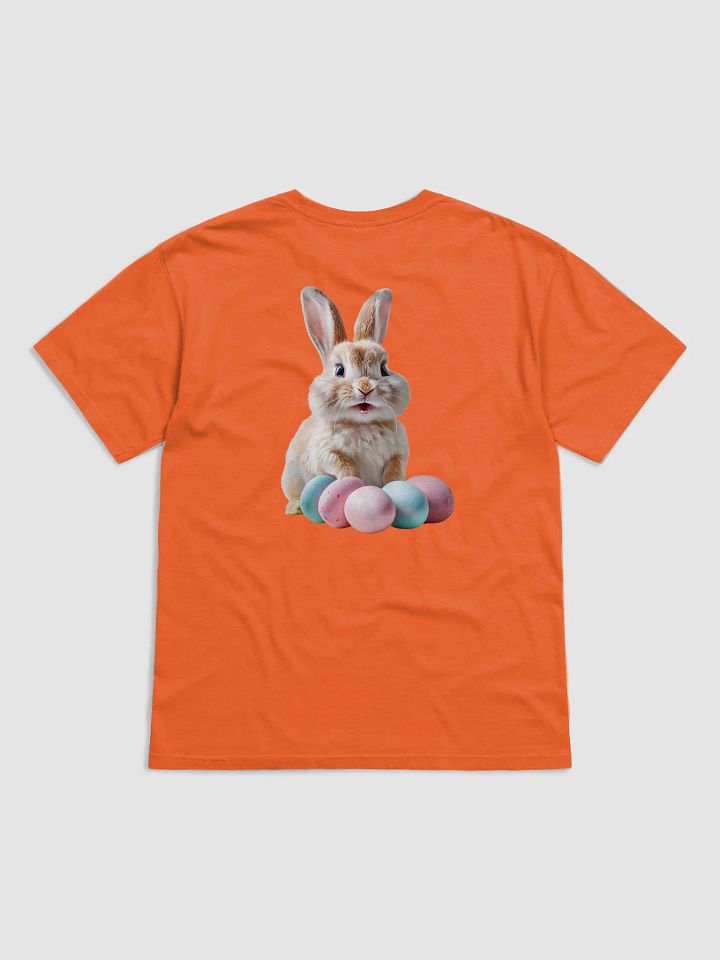 Pastel Ducklings and Bunny on back Comfort Tee product image (2)