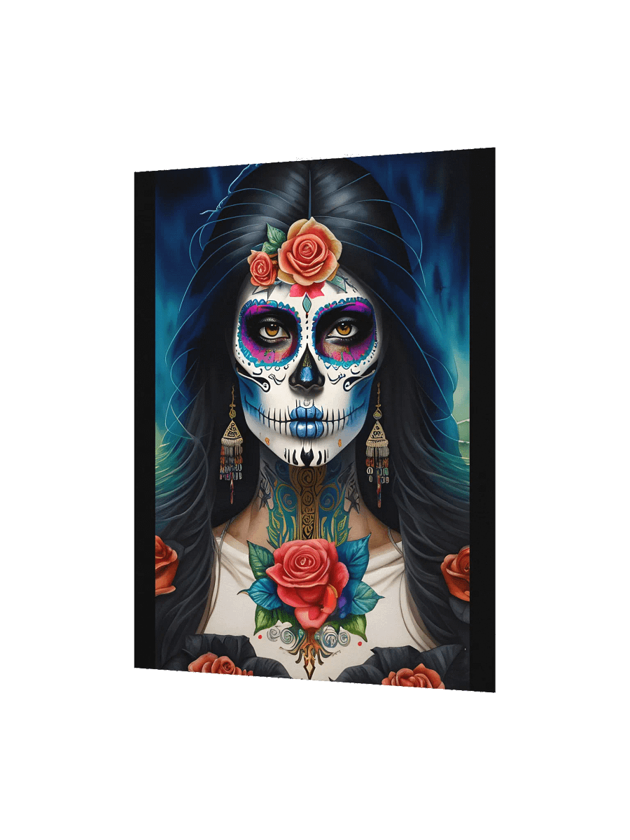 Sugar Skull Art - Embrace Dia de los Muertos Poster product image (9)