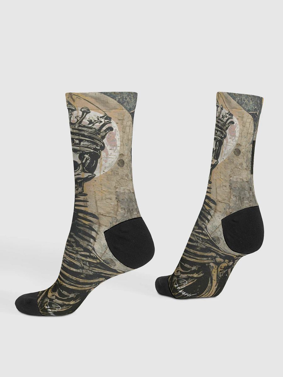 EcoArt Crew Socks-Eternal King product image (4)