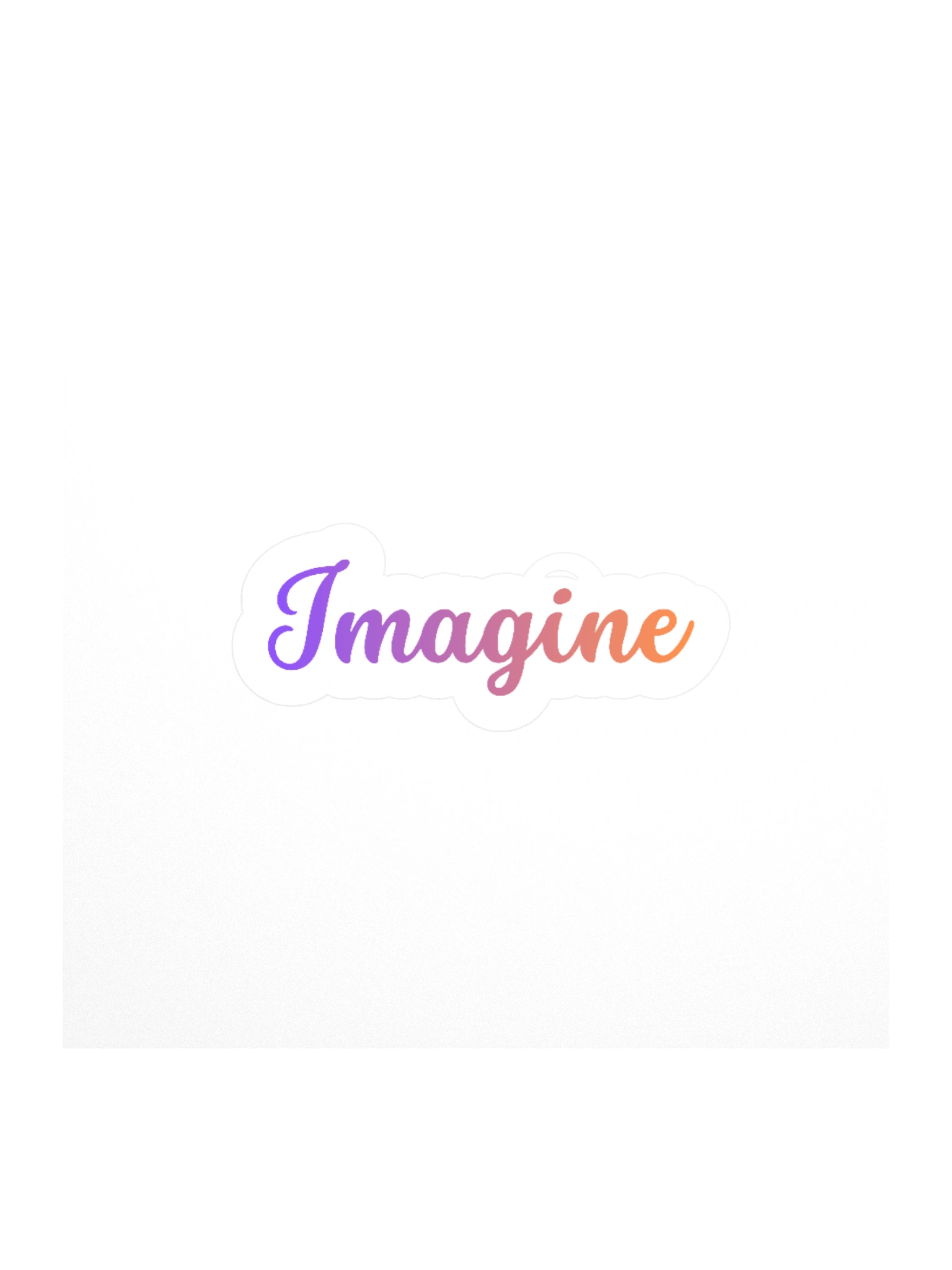 Imagine in Color Kiss Cut Stickers product image (2)