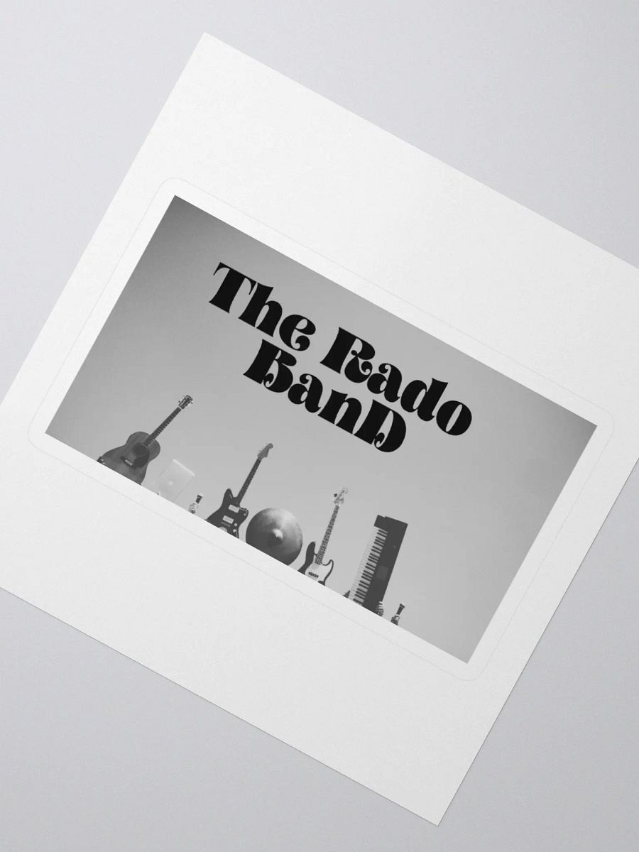 The Rado Band Music Equipment Stickers product image (2)