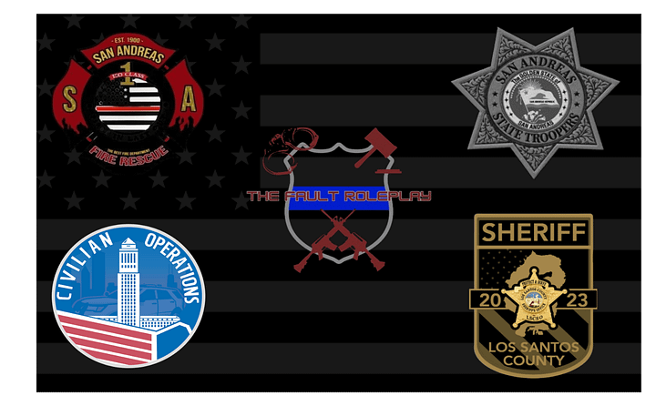 The Fault Roleplay Flag product image (1)