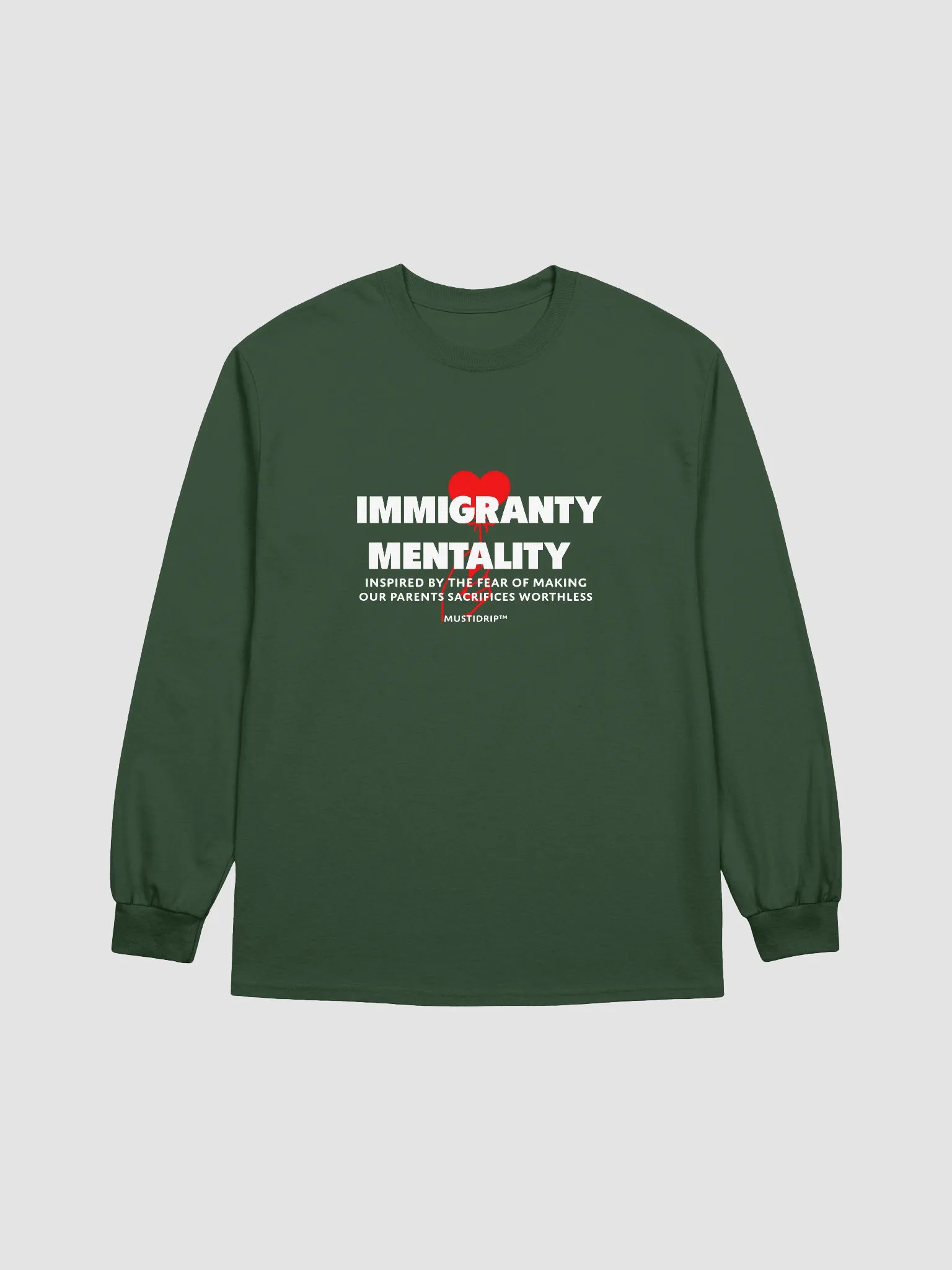 IMMIGRANT MENTALITY™ Long Sleeve Tee – Gildan Ultra Cotton product image (9)