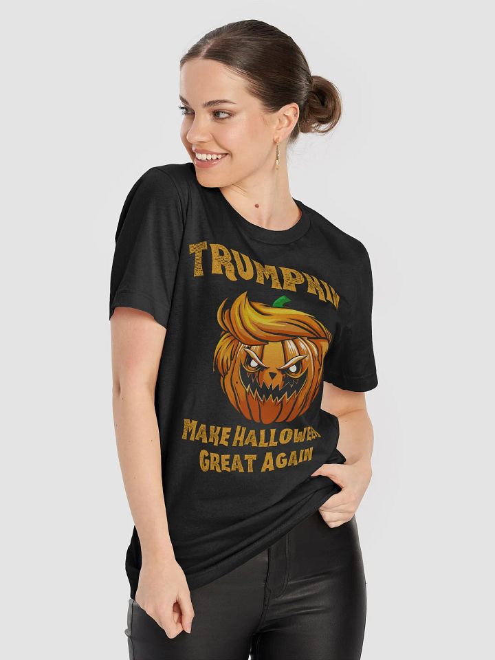 Trumpkin Make Halloween Great Again Funny Political Pumpkin T-Shirt product image (12)