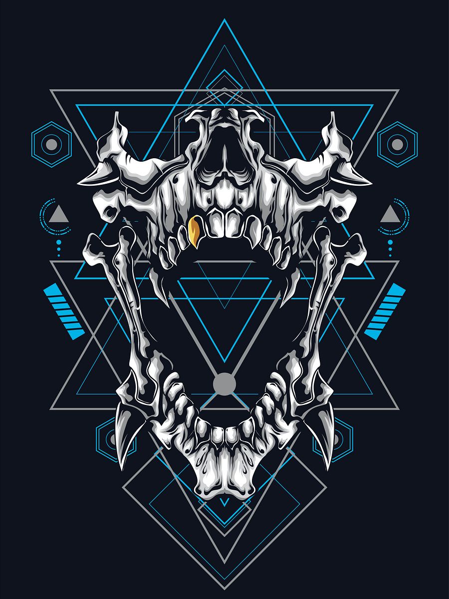 NEW - Sacred Skull [13x16] product image (1)