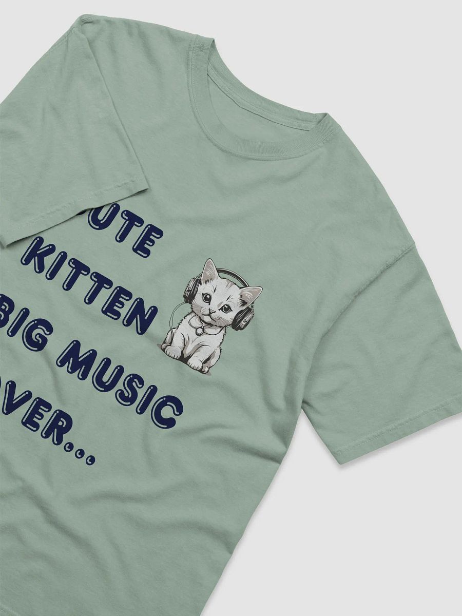 Cute Kitten Music Lover T-Shirt product image (3)