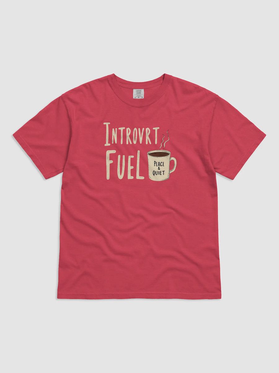 Introvert Fuel Coffee Cup T-Shirt product image (1)