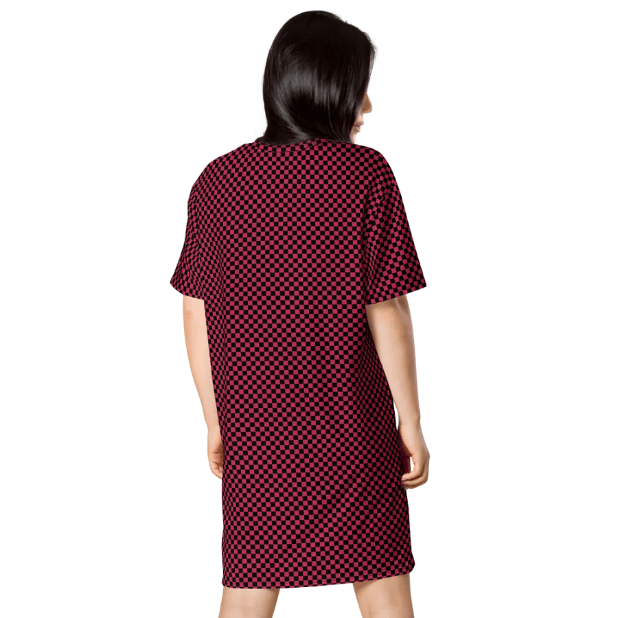 Red Checkered Dress product image (4)