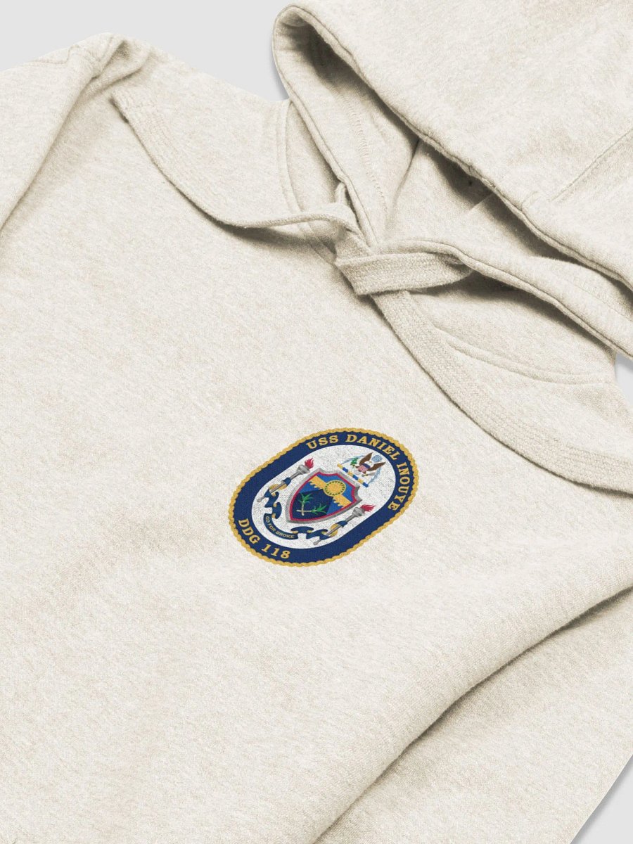 USS Daniel Inouye DDG 118: Hooded Sweatshirt product image (25)