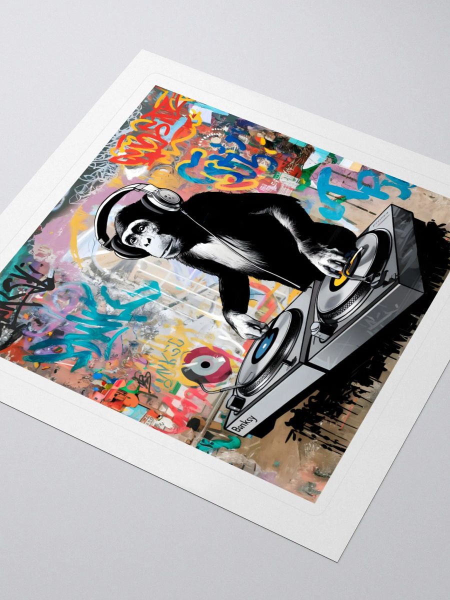 DJ Chimp Graffiti Style Stickers product image (3)
