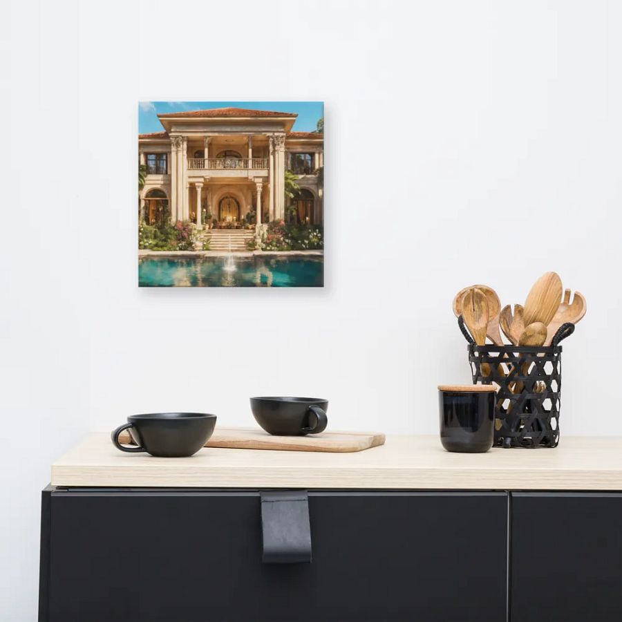 Lavish Pool House Wall Art #530 product image (3)