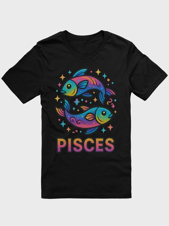 Pisces Zodiac Sign T-Shirt – Dreamy & Compassionate Star Sign Design product image (1)