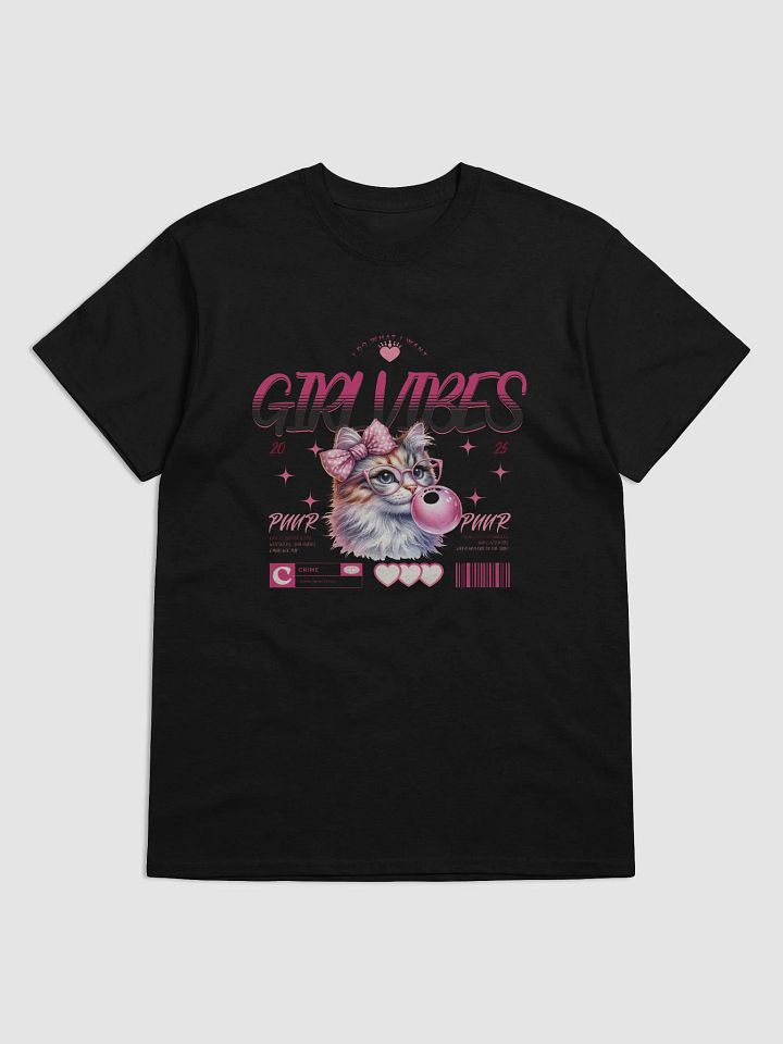 Girly Cat Vibes T-Shirt product image (2)