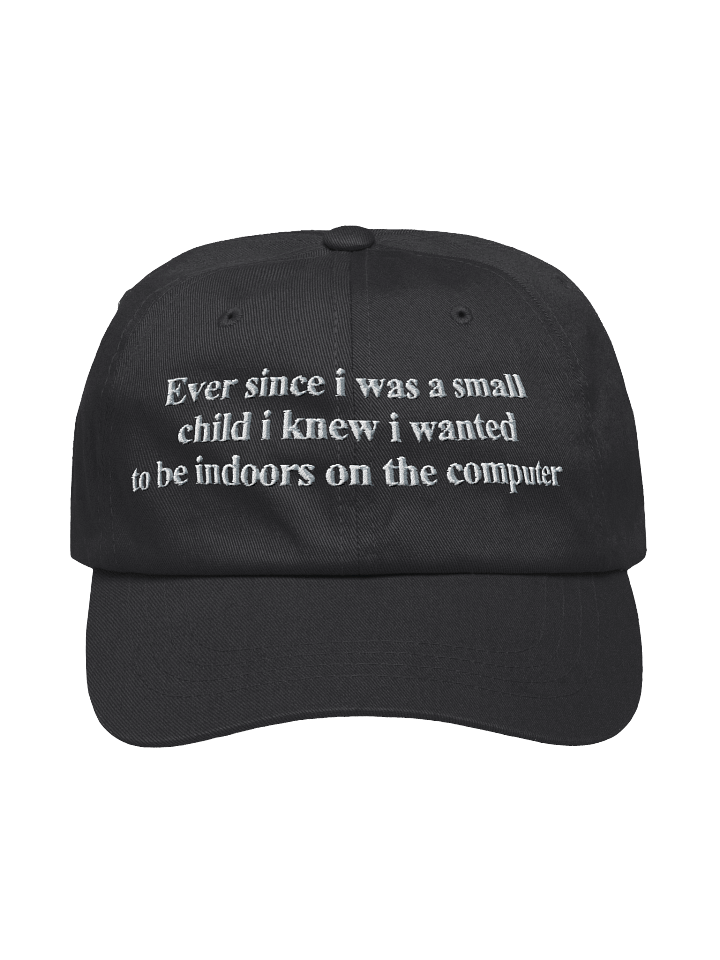 Ever Since i Was a Small Child i Knew i Wanted To Be Indoors On The Computer Hat product image (2)