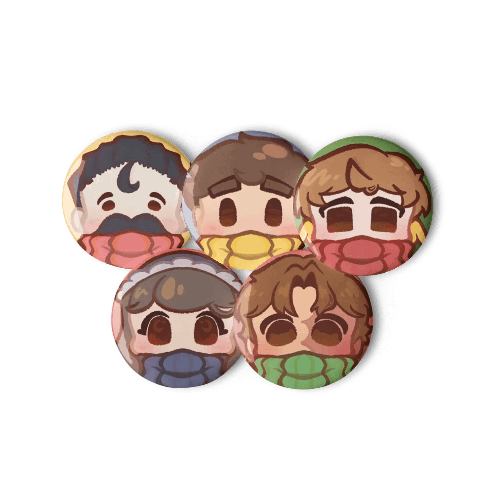 Boatem crew - Hermitcraft Buttons product image (2)