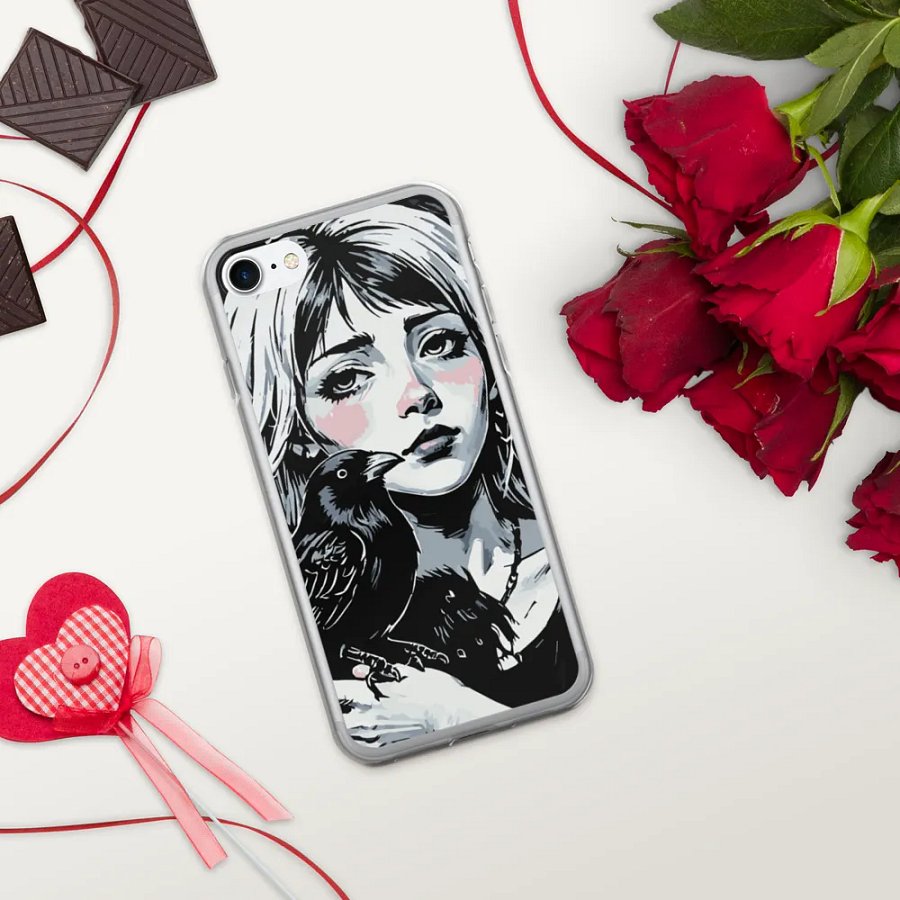 Raven Portrait iPhone Case product image (336)