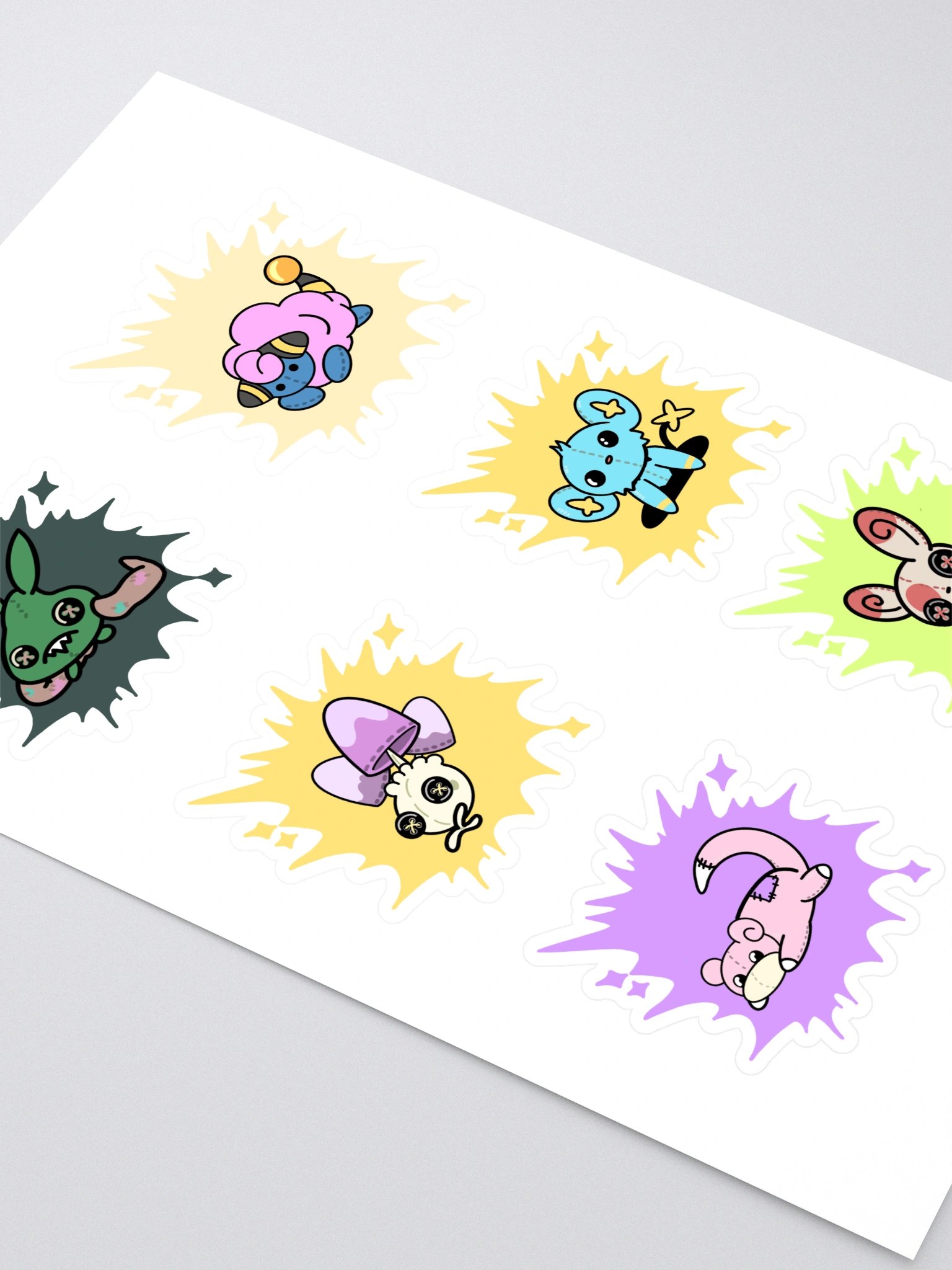 Plushie sticker lot product image (2)