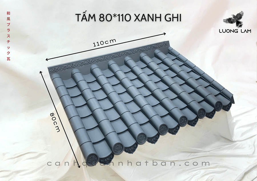 Japanese Style Plastic Tile Roof - 80*110cm product image (1)