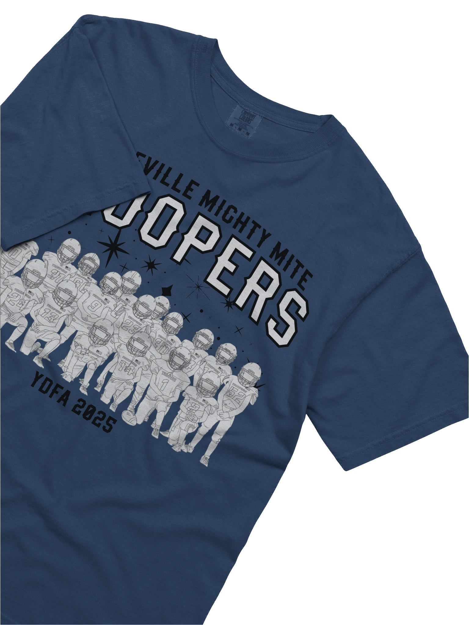 Troopers Football Team Adults Tee product image (23)