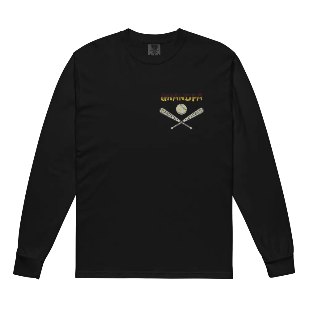 Grandpa's Baseball Legacy Long Sleeve Shirt product image (2)