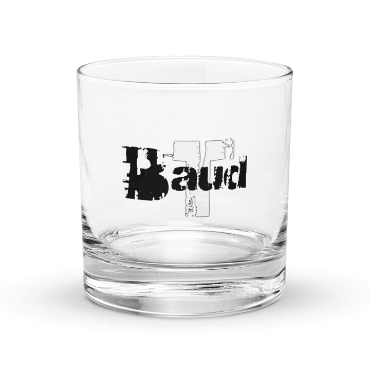 BaudT Logo Rocks Glass product image (1)