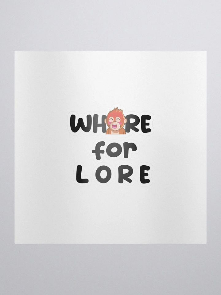 Lore Lover Sticker product image (1)