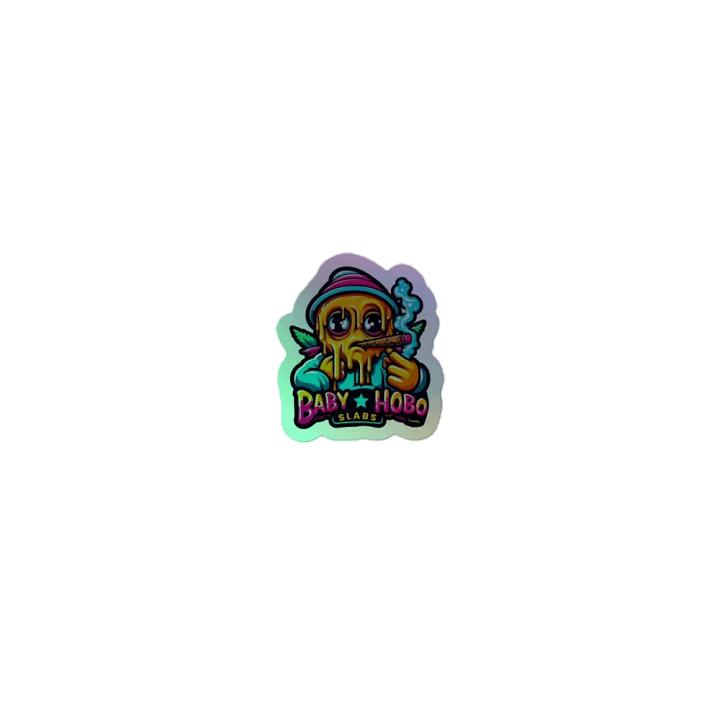 BabyHoboSlabs Holographic Sticker product image (1)