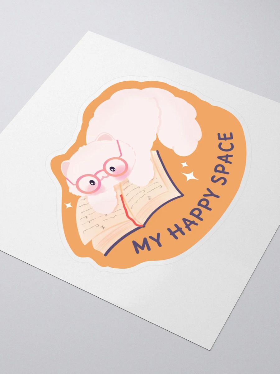 My Happy Space Reading Vinyl Stickers product image (3)