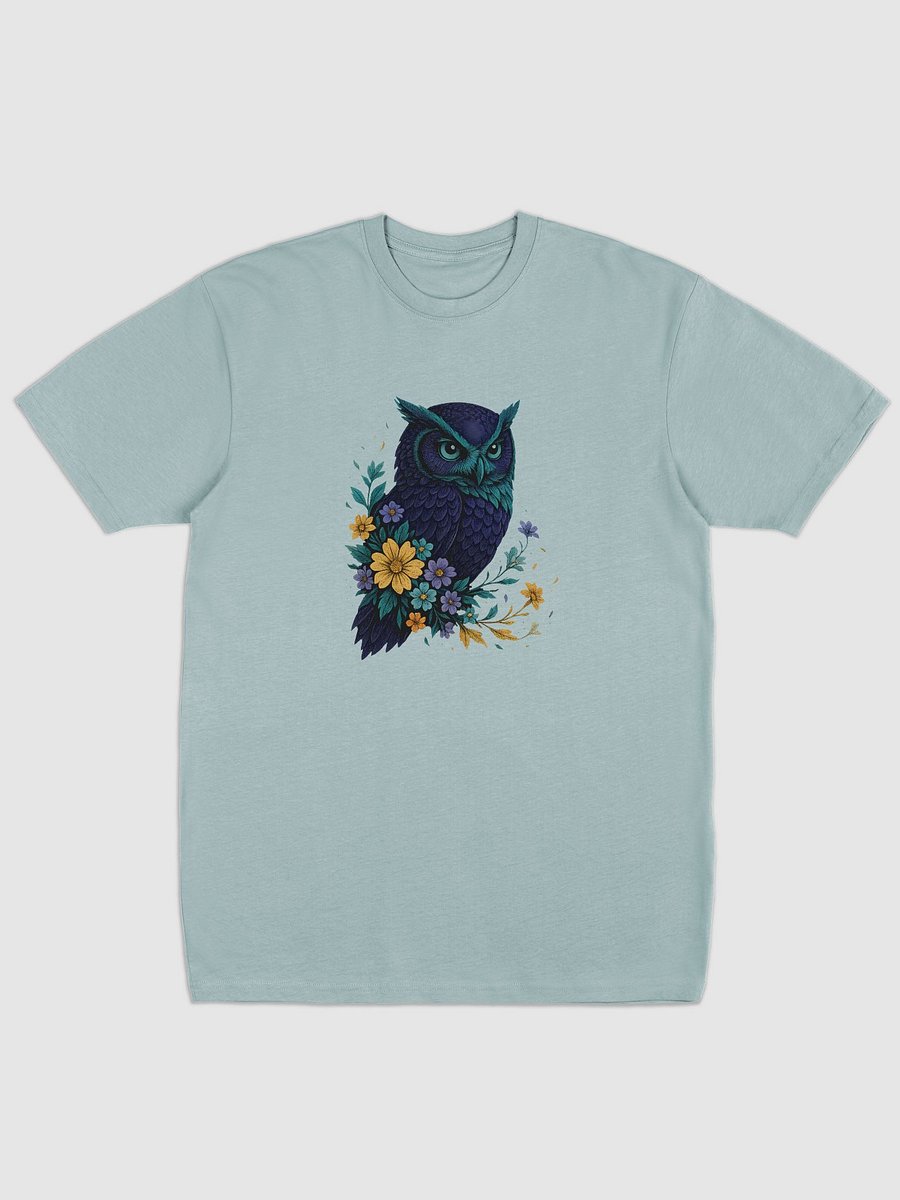 Naturecore Owl T-Shirt With Wildflower Meadow And Rustic Charm product image (4)