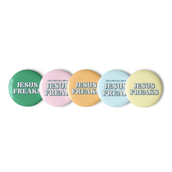 Jesus Freaks pins product image (1)