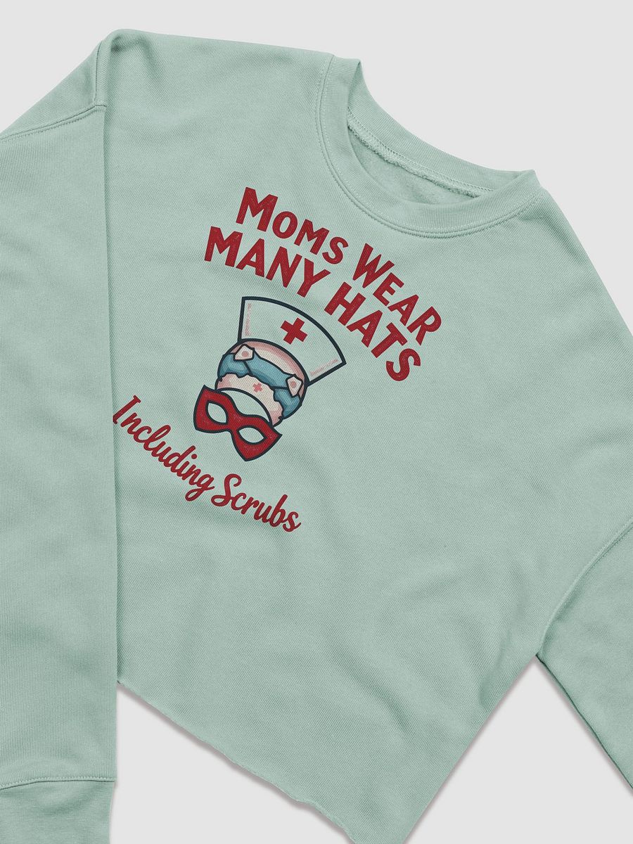 Supermom Nurse Fleece Crop Sweatshirt product image (12)