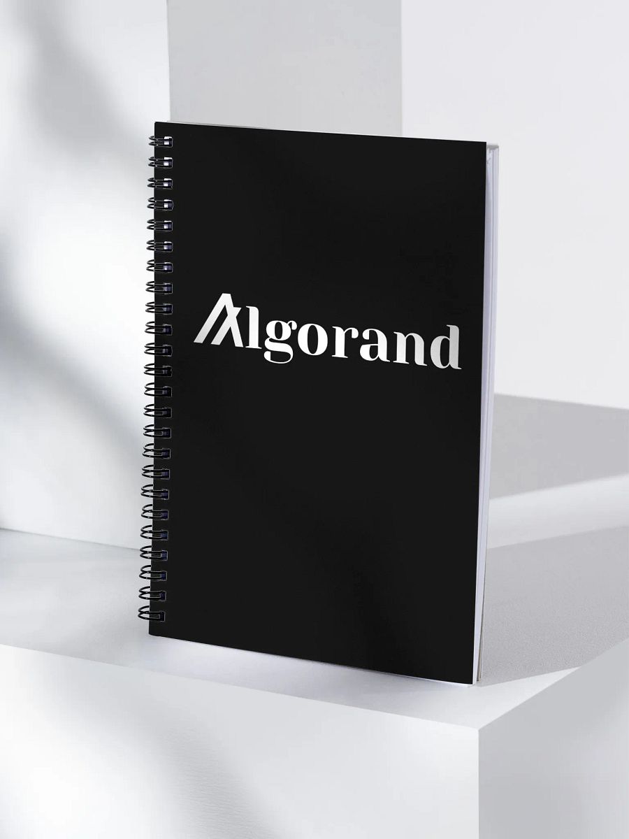 Algorand Spiral Notebook product image (4)